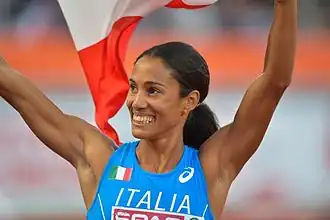 Bronzemedaillengewinnerin Libania&nbsp;Grenot