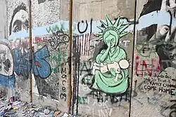 Handala und die Freiheitsstatue