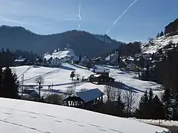 Blick auf Libingen von Entschwil