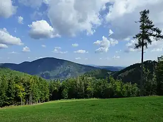 Vordere Mandling von Waldegg aus gesehen