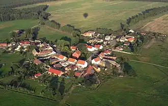 Luftbild von Liebätz