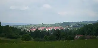 Blick Richtung Schweina (Schäfers Ruh)