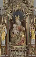 Thronende Maria mit Kind in der Marienkapelle