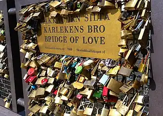 Helsinki, Liebesbrücke