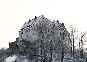 Blick vom Parkplatz Zschopauufer