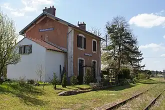 Bahnhof im Ortsteil Herbeauvilliers