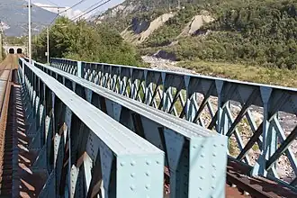 Resses-Brücke über die Arc