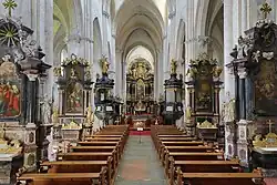 Innenansicht der Stiftskirche
