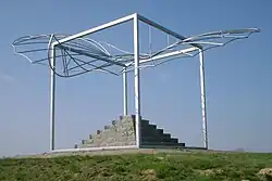 Denkmal bei Krielow/Derwitz für die ersten Flüge 1891