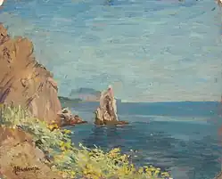 Lilly Walther Vaade Jalta ja Gursuffi vahel 1918