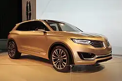 Lincoln MKX Concept auf der Beijing Auto Show 2014