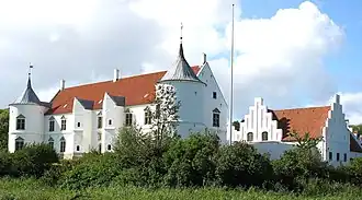 Schloss Lindenborg, Nordjütland (seit 1762 im Besitz)
