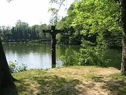 Der Weiher des Schlossparkes