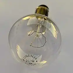 Glühlampe hergestellt von Lindner