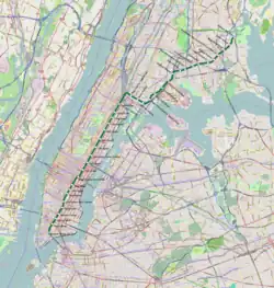 Landkarte mit Verlauf der Linie&nbsp;6
