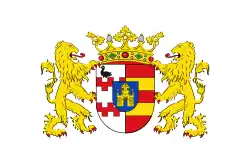 Flagge des Ortes Lingewaal