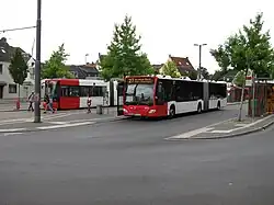 Gelenkbus der BSAG