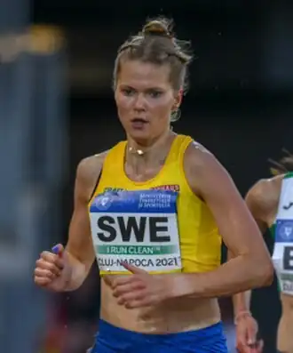 Linn Söderholm bei der Team-Europameisterschaft 2021 in Cluj-Napoca