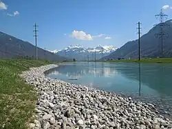Renaturiertes Ufer beim Hänggelgiessen