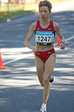 Lioudmila Kortchaguina – Rennen nicht&nbsp;beendet