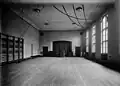 Bankett- und Gymnastiksaal der Schule 1922