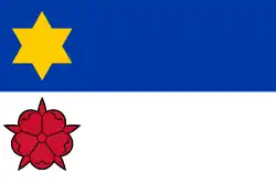 Flagge des Ortes Littenseradiel