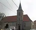 Evangelische Kirche mit Nebengebäuden (ehemaliges Kloster)