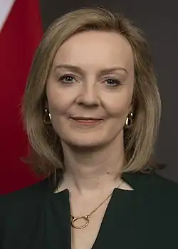 Liz Truss, Premierministerin des Vereinigten Königreichs (2022)