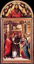Desposorios de la Virgen, 1516