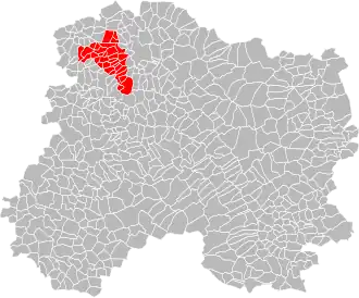 Lage des Gemeindeverbandes