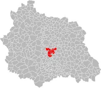 Lage des Gemeindeverbandes