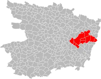 Lage des Gemeindeverbandes