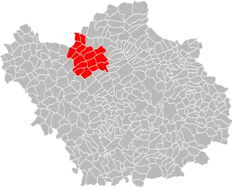 Lage des Gemeindeverbandes