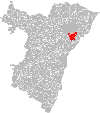 Lage des Gemeindeverbandes