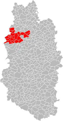 Lage des Gemeindeverbandes