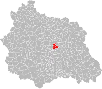 Lage des Gemeindeverbandes