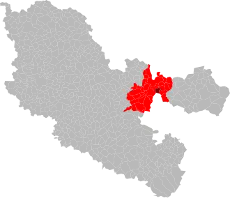 Lage des Gemeindeverbandes