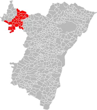 Lage des Gemeindeverbandes