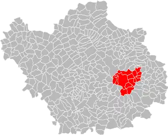 Lage des Gemeindeverbandes