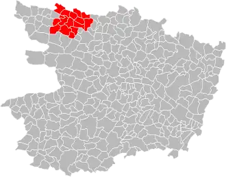 Lage des Gemeindeverbandes