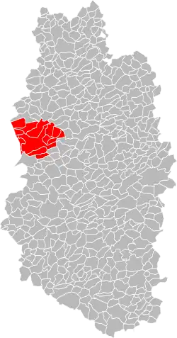 Lage des Gemeindeverbandes