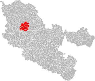 Lage des Gemeindeverbandes