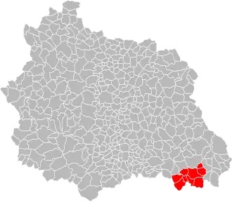 Lage des Gemeindeverbandes