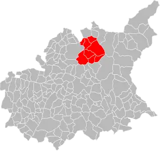 Lage der CC du Pays de Seyne im Département Alpes-de-Haute-Provence