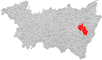 Lage des Gemeindeverbandes