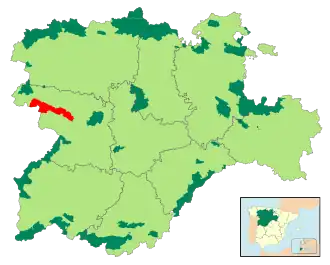 Sierra de la Culebra in der Provinz Zamora