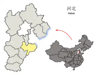 Cangzhou in der Provinz Hebei