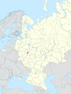 Lage innerhalb Russlands