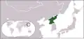 Lage Nordkoreas