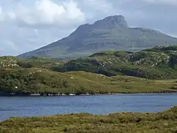 Der Stac Pollaidh von Nordwesten gesehen